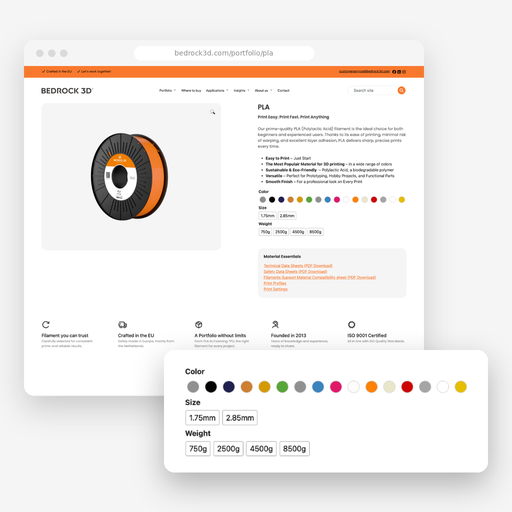 03 productpresentatie varianten