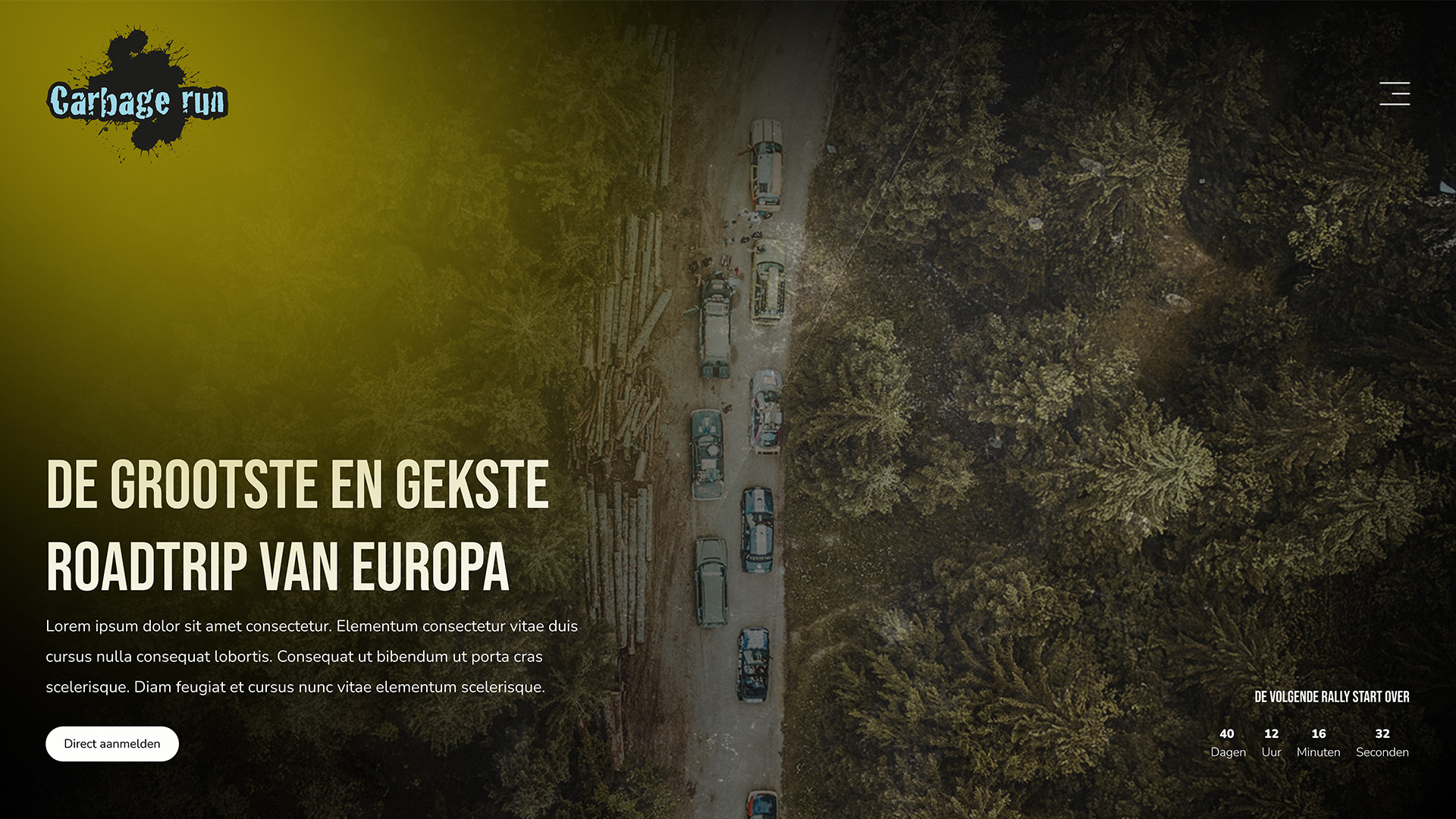 project header carbagerun